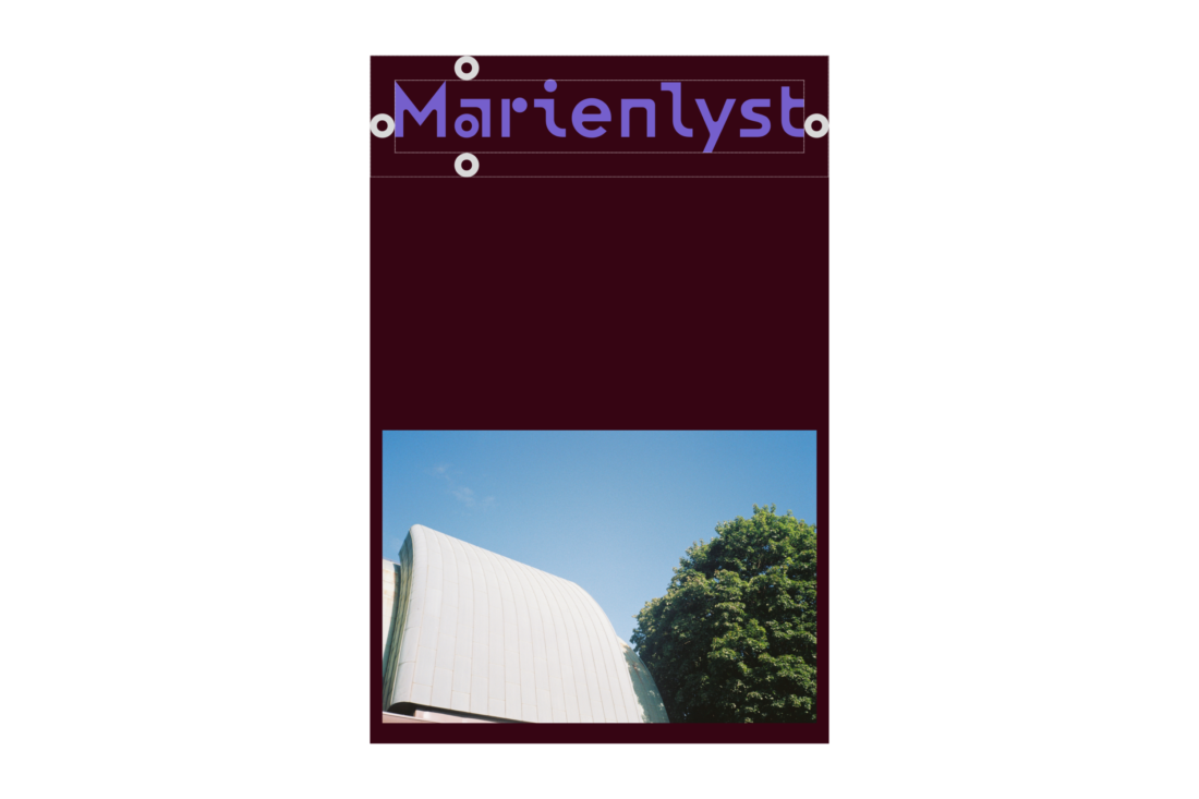 Marienlyst sikker sone stor logo eksempel