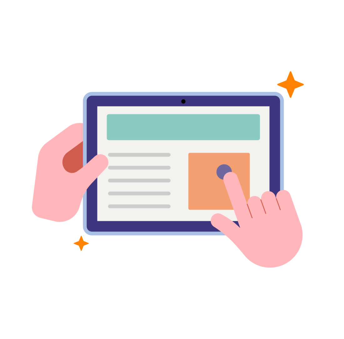Reading Newsletter Tablet